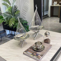Modern Minimalist Stainless Steel Decorative Tray for Home Decor
