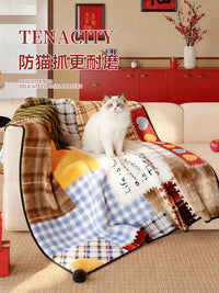 Summer Flannel Blanket Office Nap Shawl Air Conditioning Sofa Blanket 2026 New Children's Small Cover Blanket