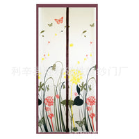 Magnetic Thermal Insulated Door Curtain for Air Conditioning and Dust Protection