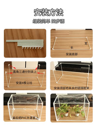 Mini Greenhouse for Plants and Flowers, Portable Indoor Outdoor Plant Grow Tent, Small Garden Warm House for Antifreeze