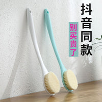 Long Handle Soft Bristle Bath Brush for Back Exfoliation and Body Cleaning
