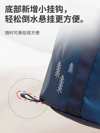 Portable Foldable Basin for Travel, Foot Soaking, Laundry, and Face Washing