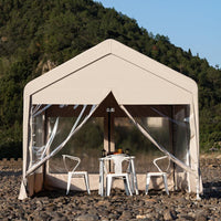 Outdoor Winter Warm Transparent Camping Tent Windproof Rainproof Canopy for BBQ Night Market