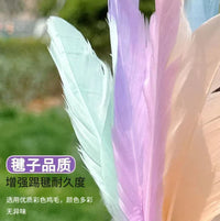 彩色毽子儿童小学生运动专用成人键子踢毽子毽球比赛专用健腱踺子
