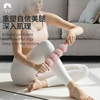 Muscle Roller Stick for Yoga and Fitness, Spiky Massage Tool for Legs and Calves