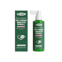 Kriath Pet Breath Freshener Spray for Daily Oral Care