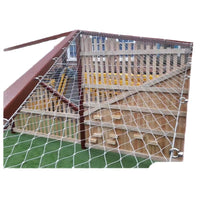 304 Stainless Steel Wire Rope Mesh for Safety and Fencing