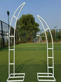 Wedding Arch Backdrop Stand Metal Floral Archway for Ceremony Party Decoration