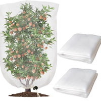 Drawstring Zipper Plant & Fruit Tree Protection Netting Bag for Pest & Bird Control