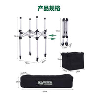 Portable Tennis Ball Cart with Wheels, Foldable Tennis Ball Hopper Basket, Ball Collector for Tennis Practice