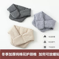 Unisex Cotton Neck Warmer for Neck Pain Relief and Warmth