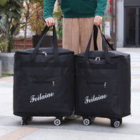 Extra Large Capacity Travel Bag Waterproof Lightweight Handbag Luggage with Wheels Backpack Portable Clothes Storage Bag