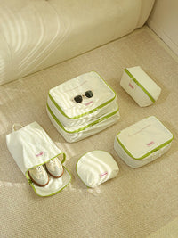 Travel Storage Bags for Underwear and Clothing, Compression Packing Cubes for Luggage Organization