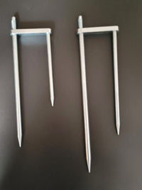 Detachable Fishing Umbrella Ground Insert Stand Holder with Storage Box