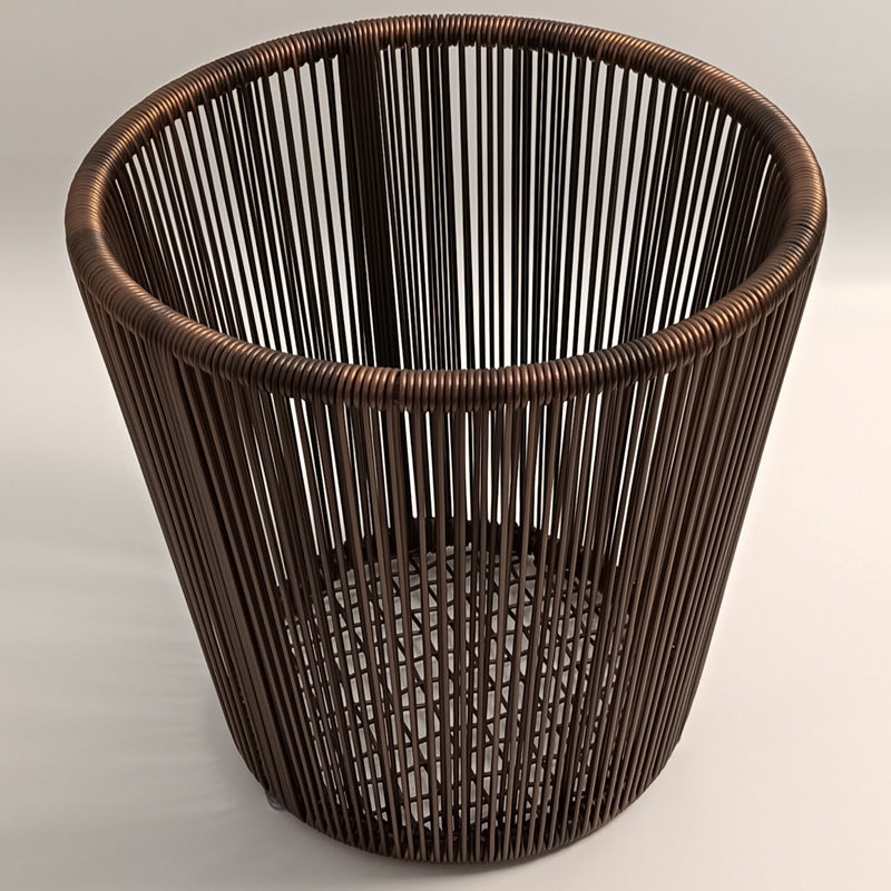 Large Woven Laundry Hamper with Handles for Towels and Dirty Clothes, Hotel or Home Use