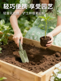 WORX Small Metal Garden Trowel Set for Planting, Digging, and Cultivating