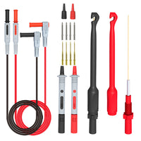 Multimeter Test Leads Kit with Replaceable Probes for Automotive Diagnostics