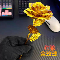 Delta Force Red Wolf Gold Rose COSPLAY Prop with NFC Card