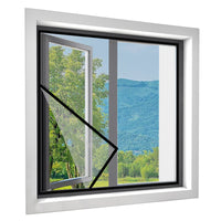 Self-Adhesive Window Screen Mesh, No-Drill Mosquito Net for Home Windows