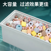 Aquarium Turtle Tank Drip Filter Box Top Filter Wall-Mounted Small Water Purifier Circulation Transparent Box