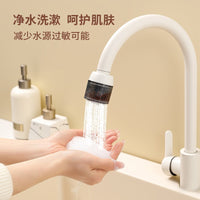 Faucet Water Filter for Kitchen and Bathroom, Portable Countertop Purifier for Home and Dorm