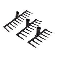 Heavy-Duty Manganese Steel Garden Rake for Farming and Landscaping