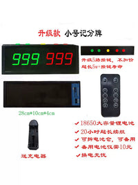 LED Electronic Scoreboard for Basketball, Football, Table Tennis, and Billiards - Multi-Sport Score and Timer Display