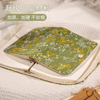 Embroidered Refillable Planner Notebook with Detachable Pages