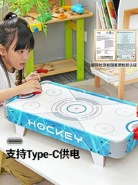 Crown Tabletop Air Hockey Game for Kids and Family, Interactive Parent-Child Toy, Birthday Gift for Boys and Girls 3-14