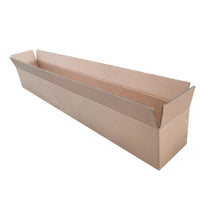 Extra Long Corrugated Cardboard Storage Box for Packing and Moving, 2-Meter Length