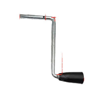 Hand Crank Jack Gear Handle Sleeve Pin Set for Agricultural Equipment Support Legs
