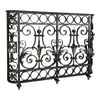 Durable Anti-Corrosion Steel Balcony Railing for Villas and Hotels, Indoor/Outdoor Use
