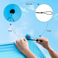 Portable Beach Tent Sun Shelter with UV Protection for Outdoor Camping Fishing