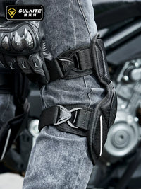 Motorcycle Knee and Elbow Protector Set for Riding, Anti-Fall, Windproof, CE2 Certified