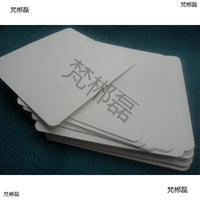 Blank White Cardstock for DIY Crafts, Learning, and Calligraphy