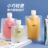 Portable Travel Toiletry Pouch for Shampoo, Body Wash, and Liquids
