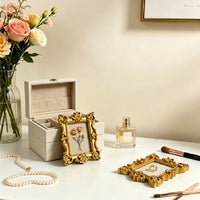 Miniature European Style Photo Frame for DIY Crafts and Dollhouse Decor