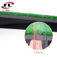 New Golf Hitting Mat Mini Swing Practice Pad Indoor Outdoor Premium Nylon Grass Sports Training Aid