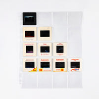 Transparent Acid-Free Film Negative Storage Pages for 135/120 Film and Coins