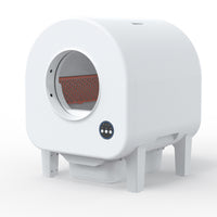 Smart Self-Cleaning Cat Litter Box with App Control and Camera Monitoring, Extra Large Enclosed Design