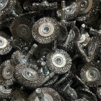 12-Piece Electric Drill Wire Brush Set for Rust Removal and Cleaning