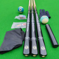 God of War Billiard Cue Stick Wild Wolf Leopard Weighted Small Head Chinese Style Full Cue Black Eight Snooker Nine Ball Table Handmade Full Cue