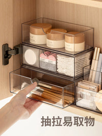 Lazy Corner Mirror Cabinet Organizer for Cosmetics and Toiletries