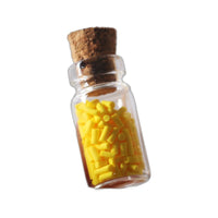Dollhouse Miniature Glass Seasoning Bottles Kitchen Play Food Model DIY Photography Props
