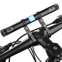 Adjustable Bicycle Handlebar Stem Riser with Extension Mount for Charging