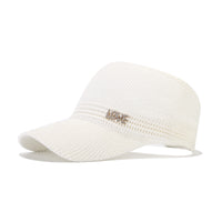 Unisex Wide Brim Sun Visor Hat for Outdoor Sports and Running
