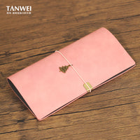 A5 Opera House Ticket Holder Multi-functional PU Leather Document Organizer with Loose-leaf Pages