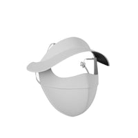 UV Protection Ice Silk Face Mask with Sun Visor for Summer Outdoor Activities