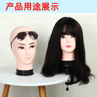 Mannequin Head for Wig Display, Styling, and Hairdressing Training