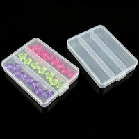 Clear Plastic Storage Box with Adjustable Dividers for Beads, Hardware, Fishing Tackle, Jewelry, Toys